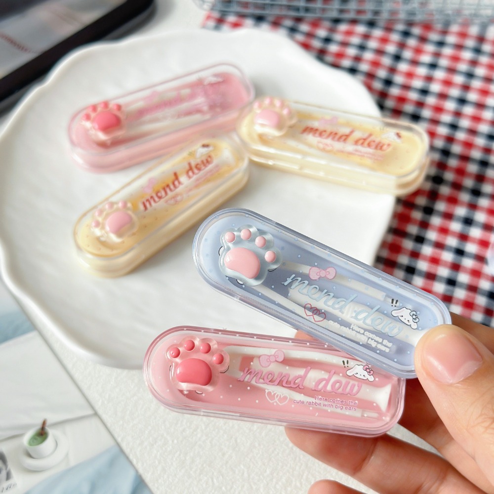 Travel Accessories Kit For Women - Set Aksesoris Lensa Mata Lucu Frosted