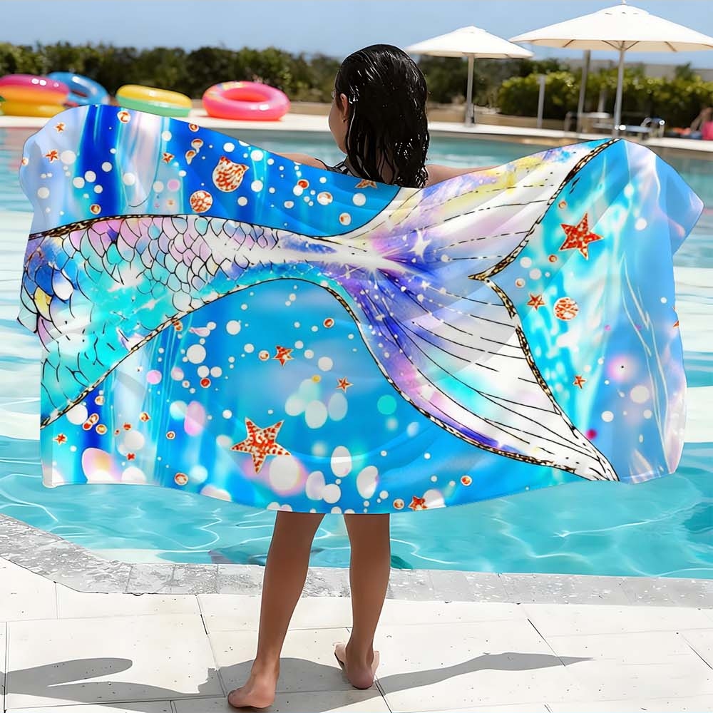 Travel Towel Quick Dry - Handuk Pantai - Ukuran Besar, Cepat