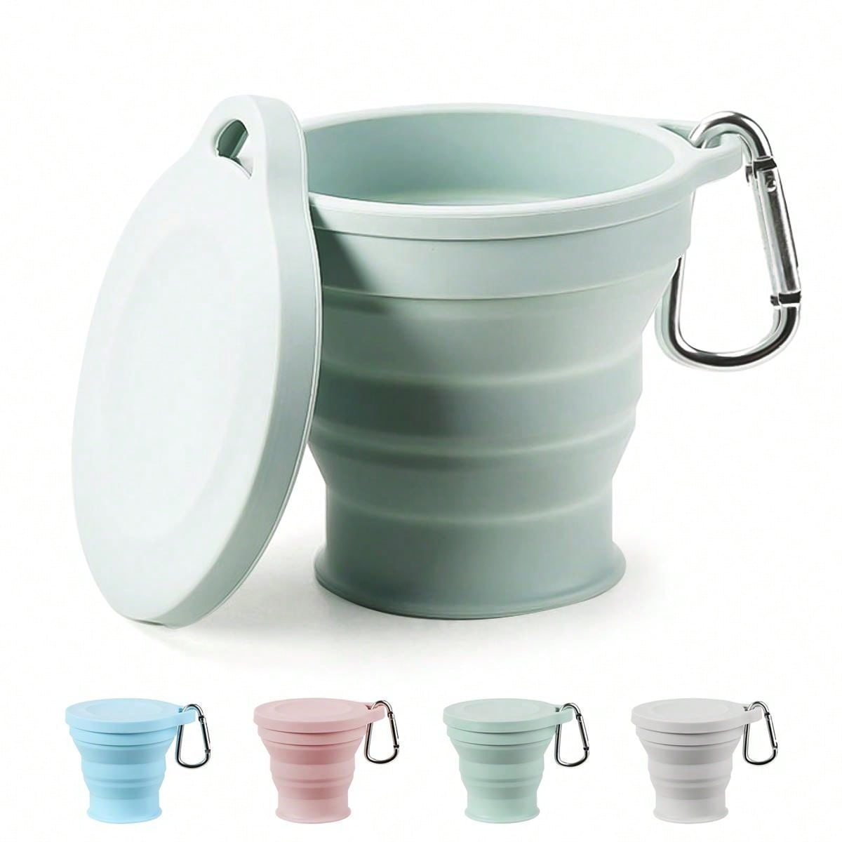 Water Bottle Collapsible - Leeseph cangkir perjalanan dapat dilipat, cangkir