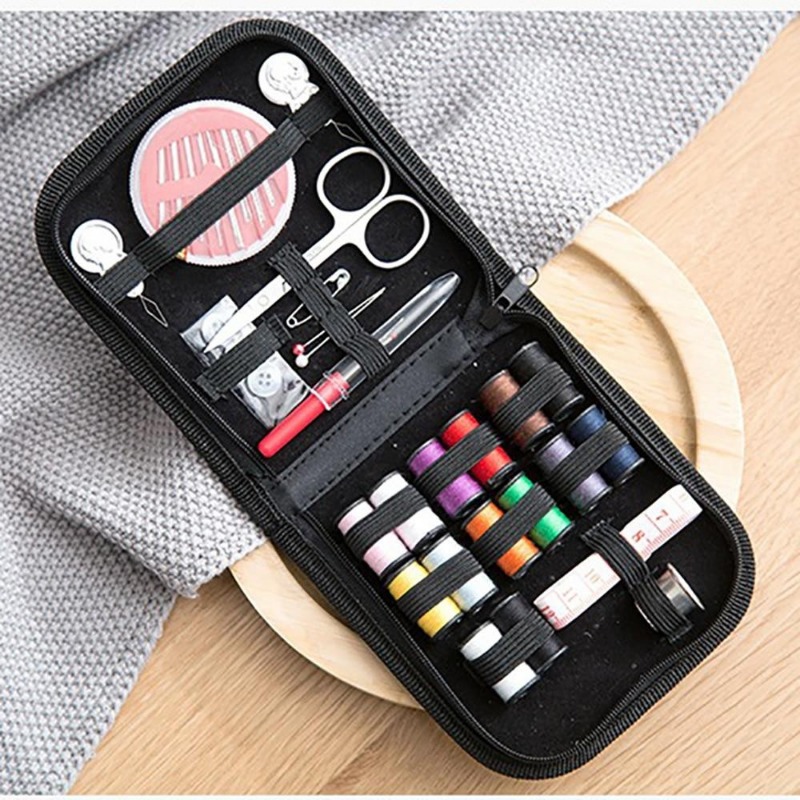 Travel Accessories Kit For Women - Kit jahit Mini portabel 10 buah/Set,