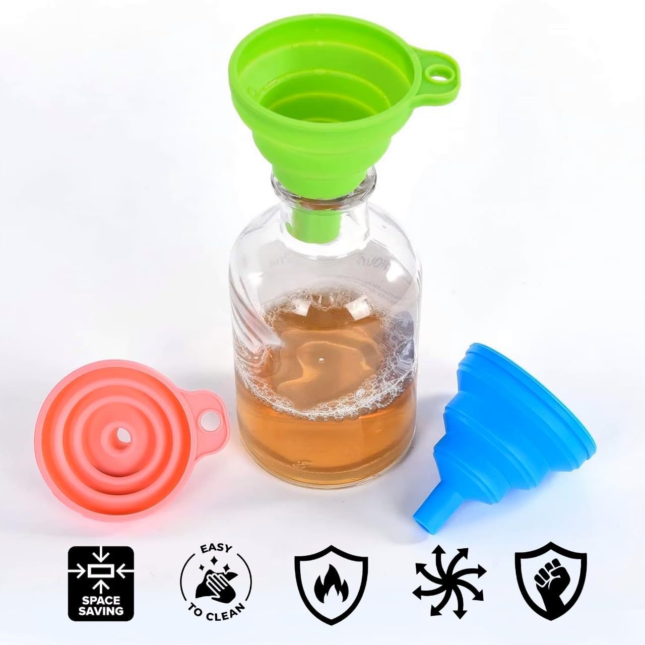Water Bottle Collapsible - Set Corong Silikon Lipat – Corong
