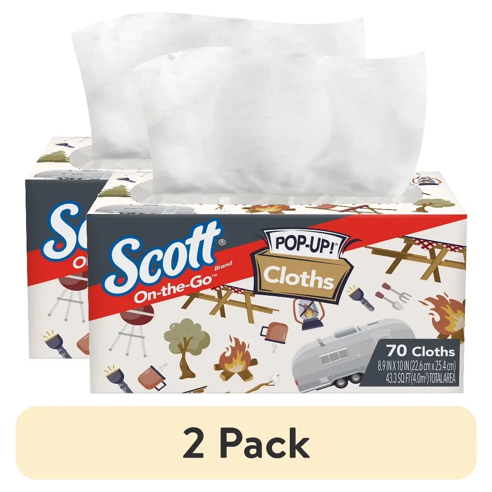 Travel Towel Quick Dry - 2 Paket Kain Lap Sekali Pakai