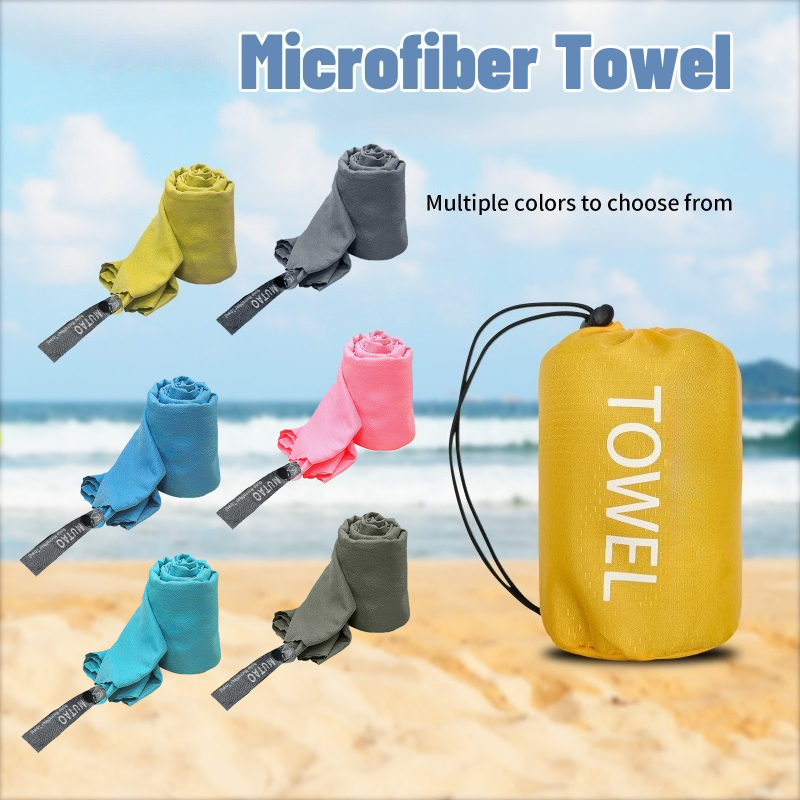 Travel Towel Quick Dry - Handuk Mikrofiber Cepat Kering untuk Perjalanan,