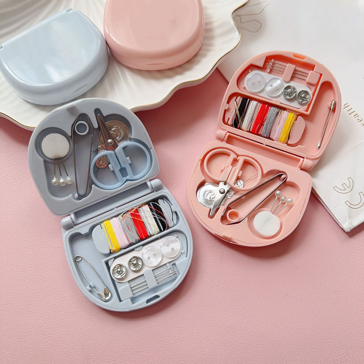 Travel Accessories Kit For Women - Kit Mesin Jahit Manual Mini Alat