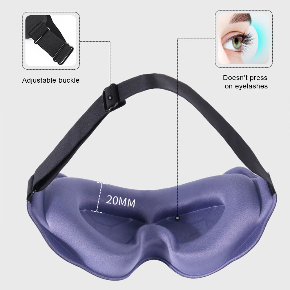 Masker Tidur 3D Penutup Mata A - Eye Mask Sleep Travel ulasan dan harga