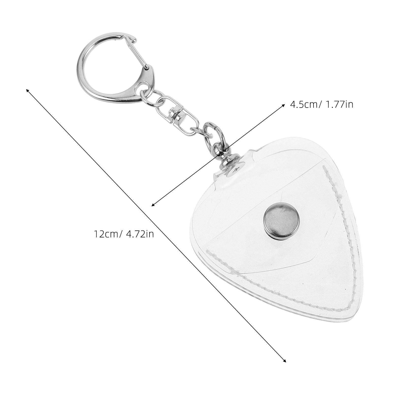 Tempat Pick Gitar Transparan,  - Travel Accessories Case ulasan dan harga