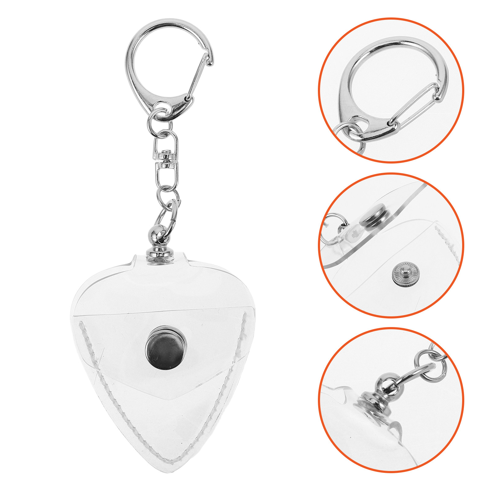 Tempat Pick Gitar Transparan,  - Travel Accessories Case ulasan dan harga
