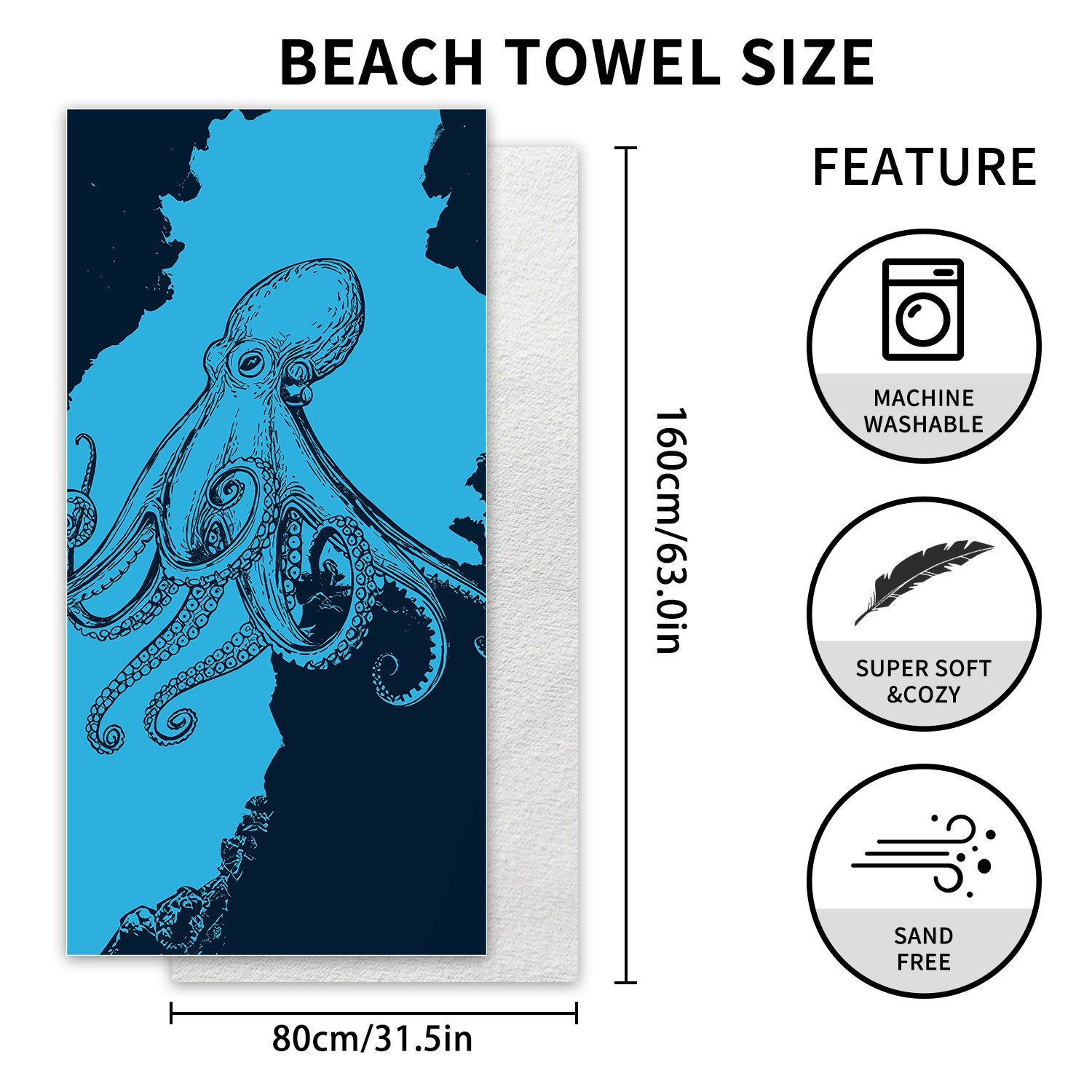 Handuk Mandi Cepat Kering Peny - Travel Towel Quick Dry ulasan dan harga