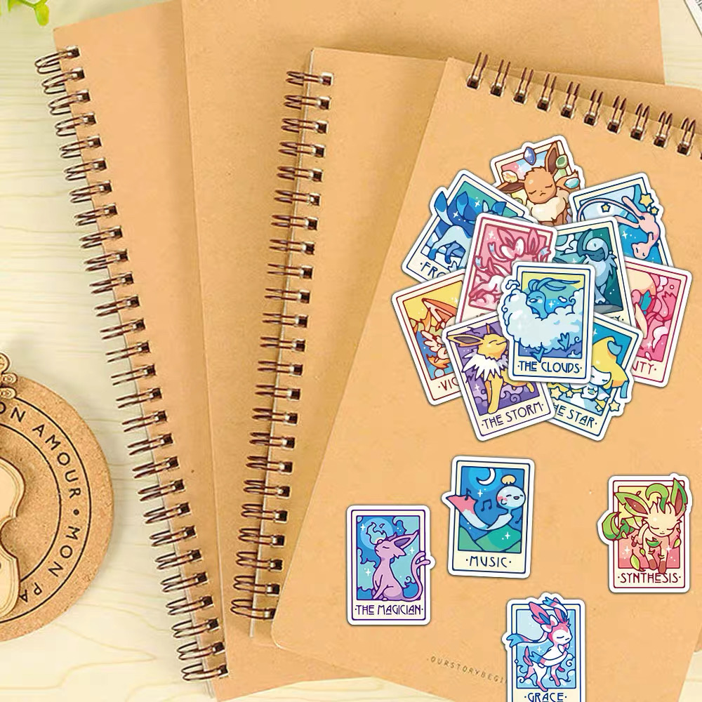 90/180PCS Stiker DIY Pokémon K - Sticker Luggage Decorative ulasan dan harga