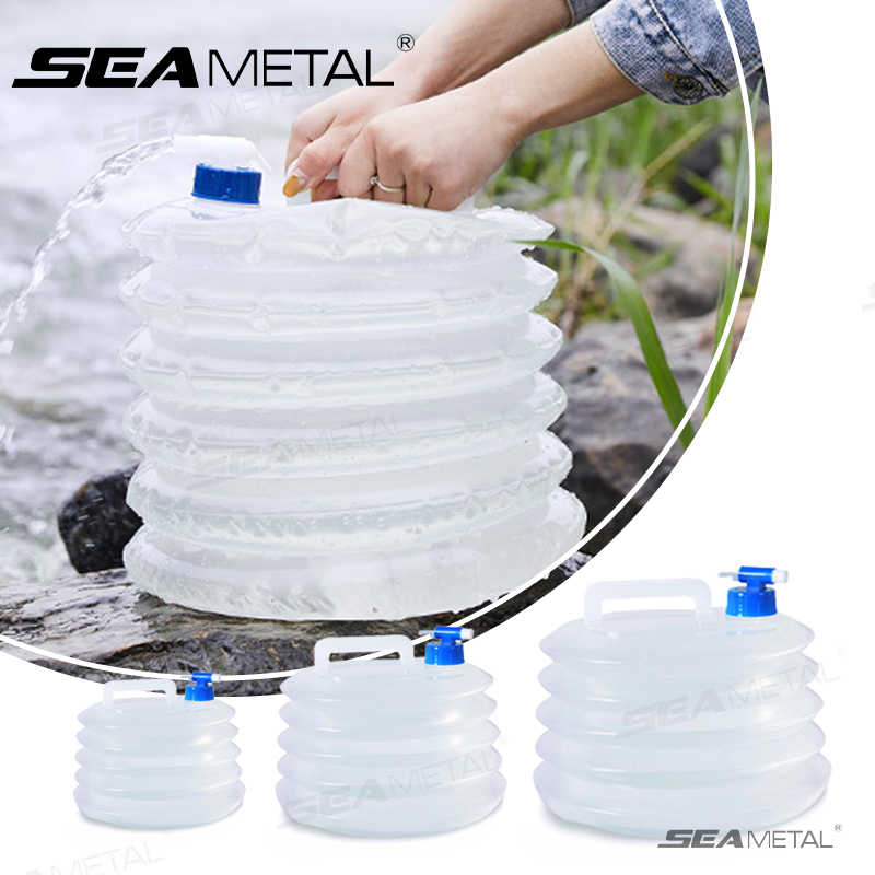 SEAMETAL 5L-15L Ember Lipat Mo - Water Bottle Collapsible ulasan dan harga