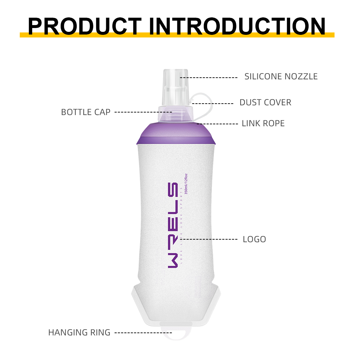 Wink botol air untuk berkemah, - Water Bottle Collapsible ulasan dan harga