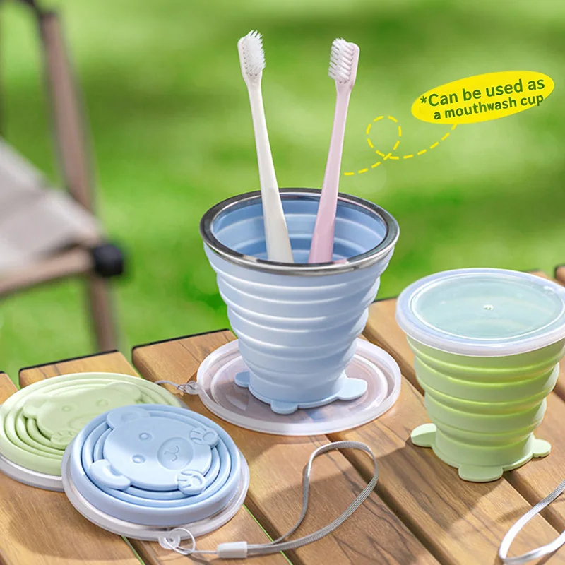 Cangkir Silikon Lipat Portabel - Water Bottle Collapsible ulasan dan harga