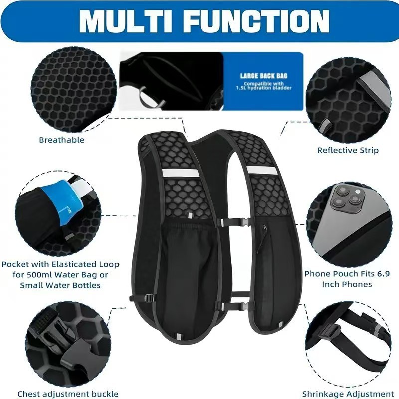 Rompi Hidrasi Lari untuk Wanit - Hydration Pack Backpack ulasan dan harga