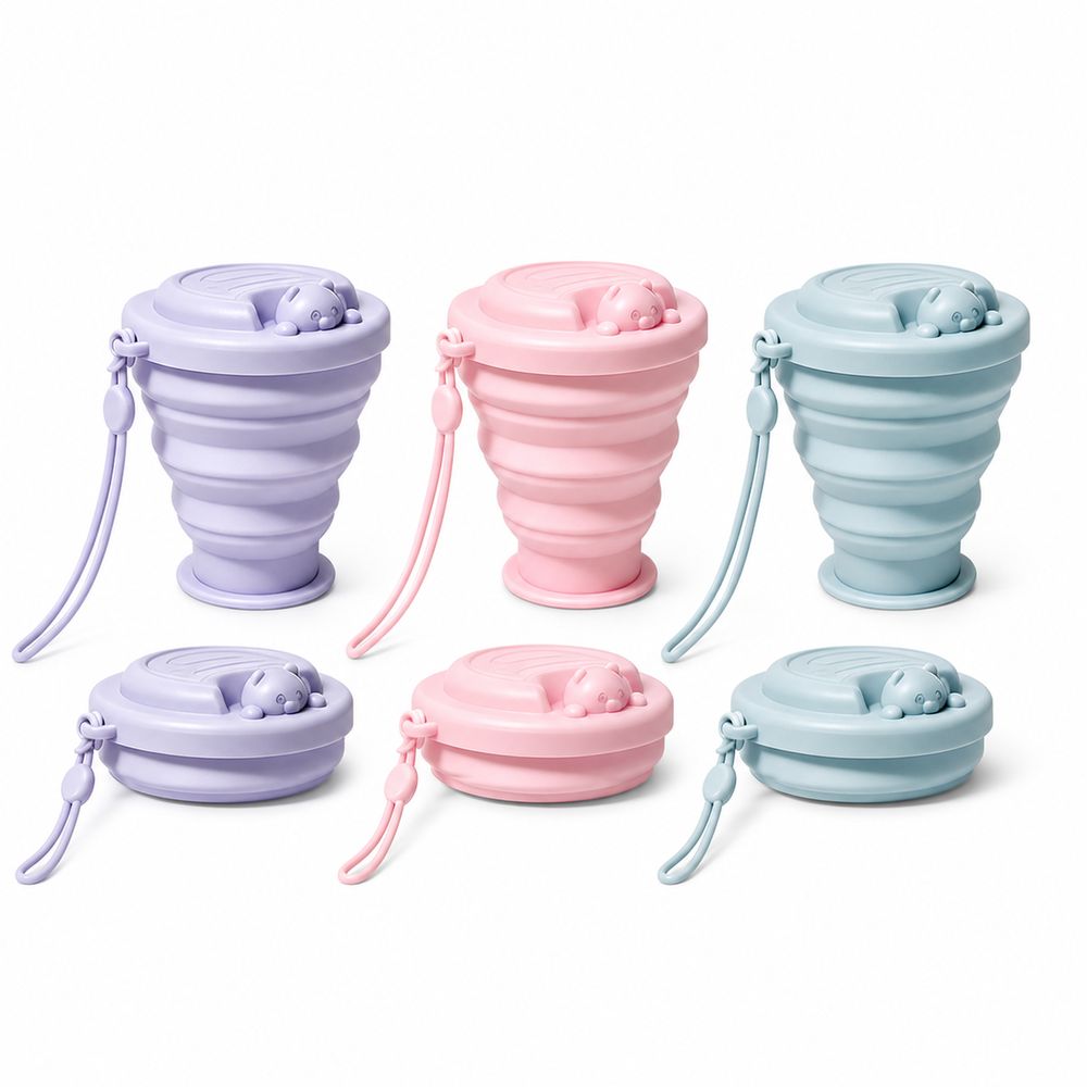 Gelas Air Silikon Lipat Portab - Water Bottle Collapsible ulasan dan harga