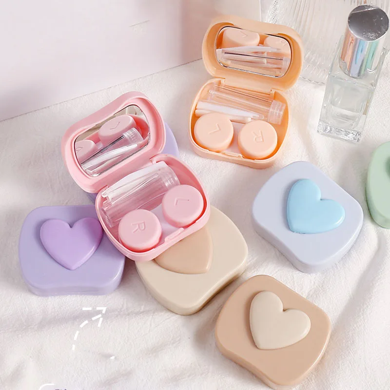 Tempat lensa kontak Mini saku  - Travel Accessories Kit For Women ulasan dan harga