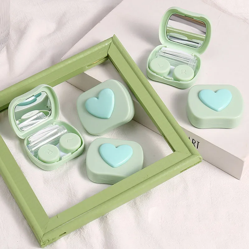 Tempat lensa kontak Mini saku  - Travel Accessories Kit For Women ulasan dan harga