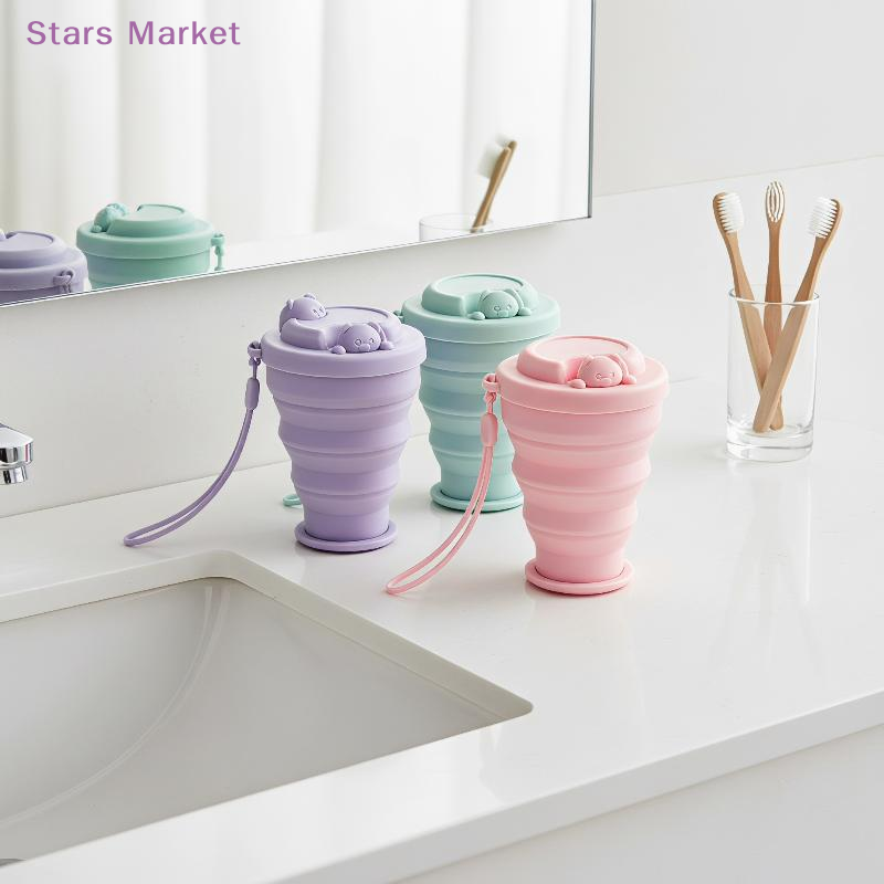 Gelas Lipat Silikon, Botol Air - Water Bottle Collapsible ulasan dan harga