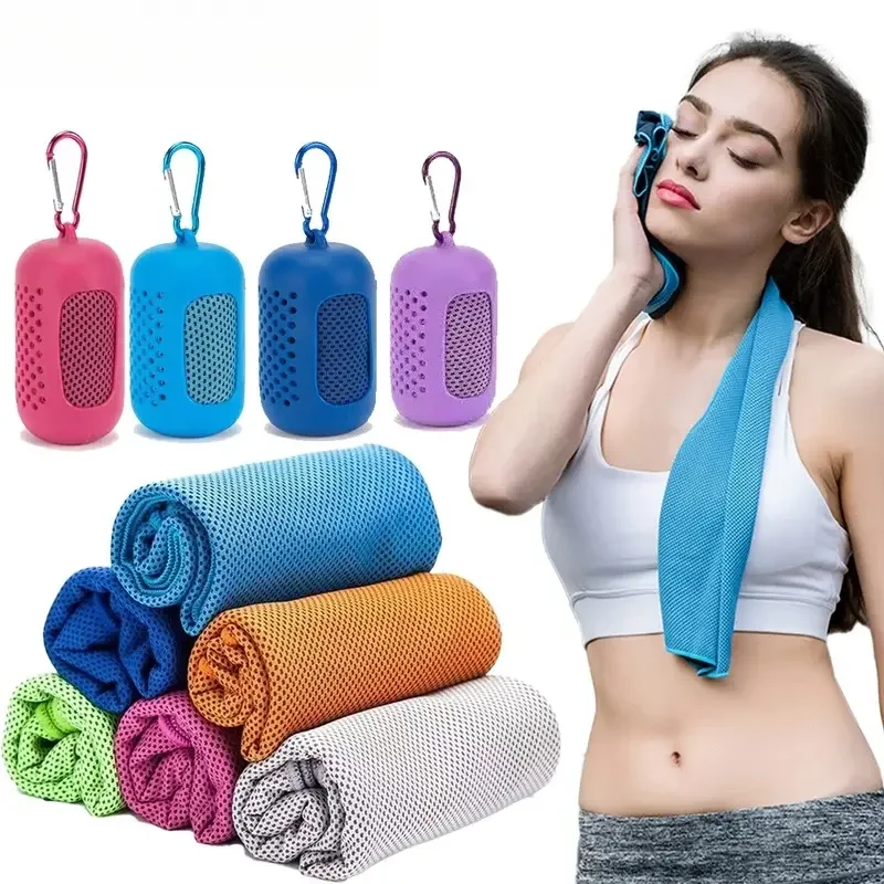 Handuk Pendingin dengan Kotak  - Travel Towel Quick Dry ulasan dan harga