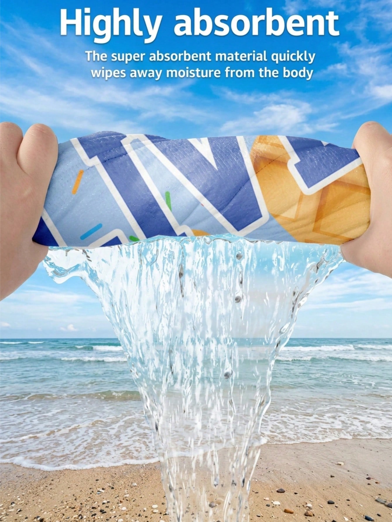 1 Buah Handuk Pantai Bisbol Es - Travel Towel Quick Dry ulasan dan harga