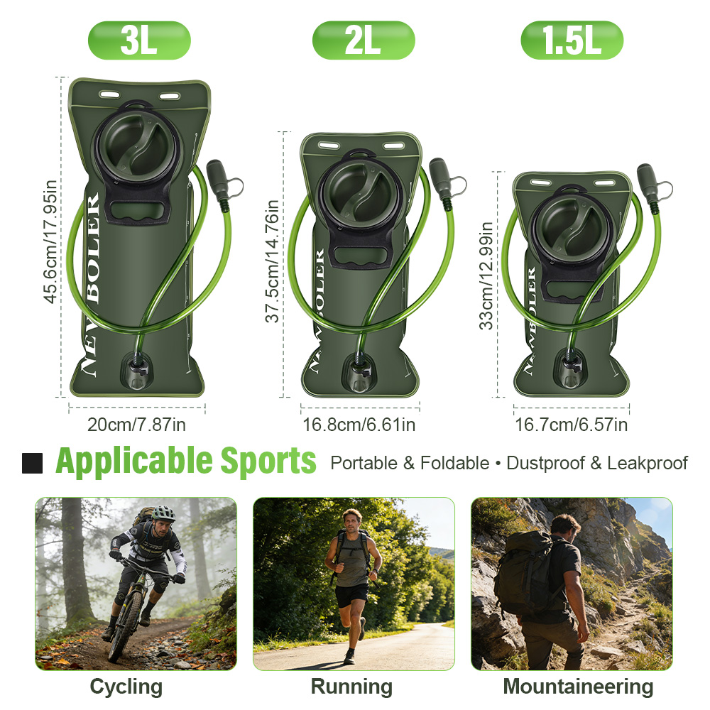 Kantong Air Hidrasi 1.5L/2L/3L - Hydration Pack Backpack ulasan dan harga