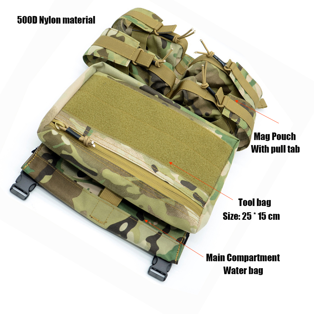 Ransel rompi taktis Panel bela - Hydration Pack Backpack ulasan dan harga