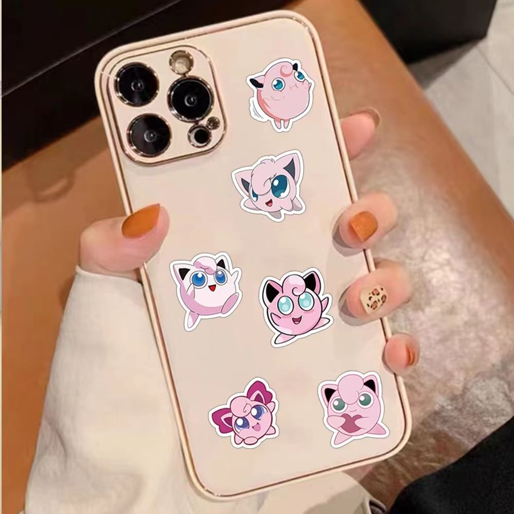 Stiker Jigglypuff Lucu Pokémon - Sticker Luggage Decorative ulasan dan harga