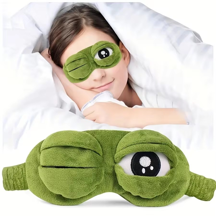 Penutup Mata Tidur 3D Bentuk K - Eye Mask Sleep Travel ulasan dan harga