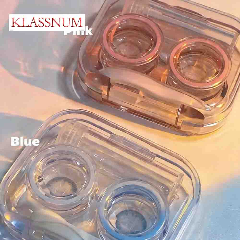 KLASSNUM Kotak Lensa Kontak Lu - Travel Accessories Kit For Women ulasan dan harga