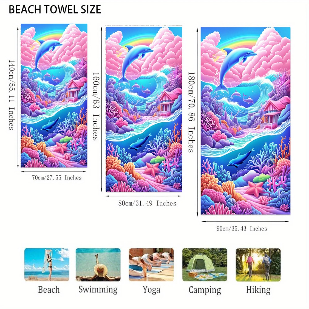 Handuk Mandi Motif Macan Tutul - Travel Towel Quick Dry ulasan dan harga
