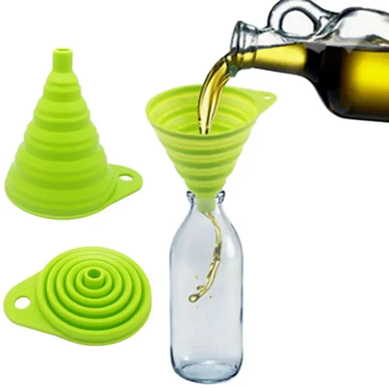 1/4 Buah Corong Silikon Dapat  - Water Bottle Collapsible ulasan dan harga