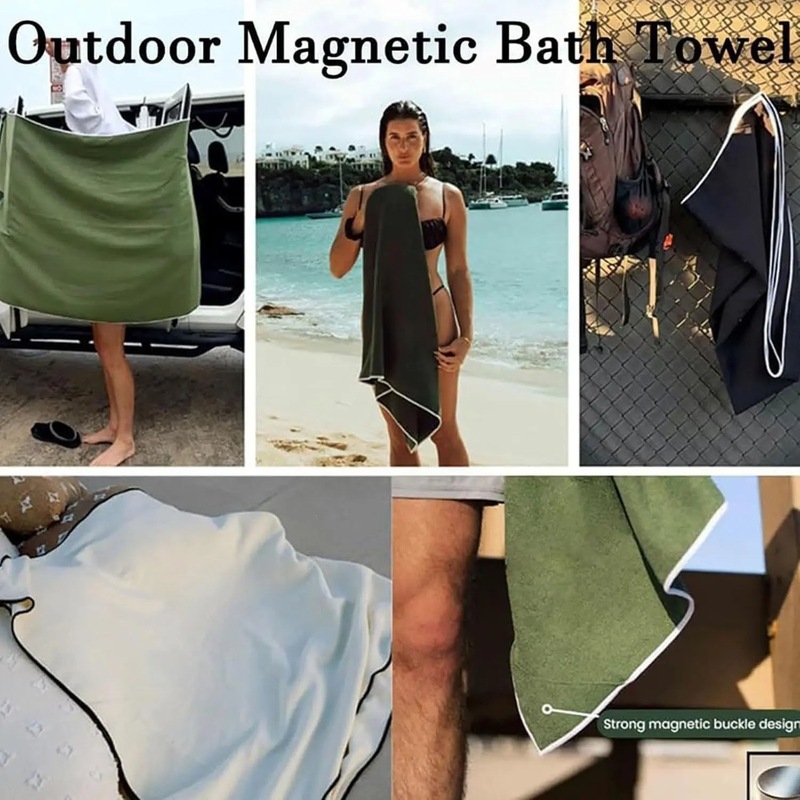 Handuk Mandi Cepat Kering Magn - Travel Towel Quick Dry ulasan dan harga