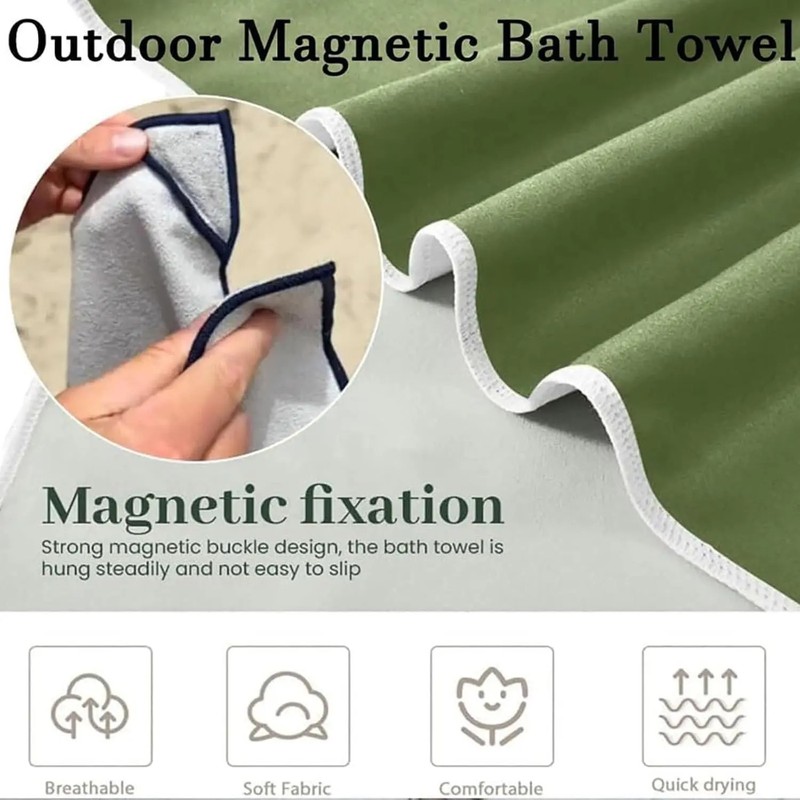 Handuk Mandi Cepat Kering Magn - Travel Towel Quick Dry ulasan dan harga