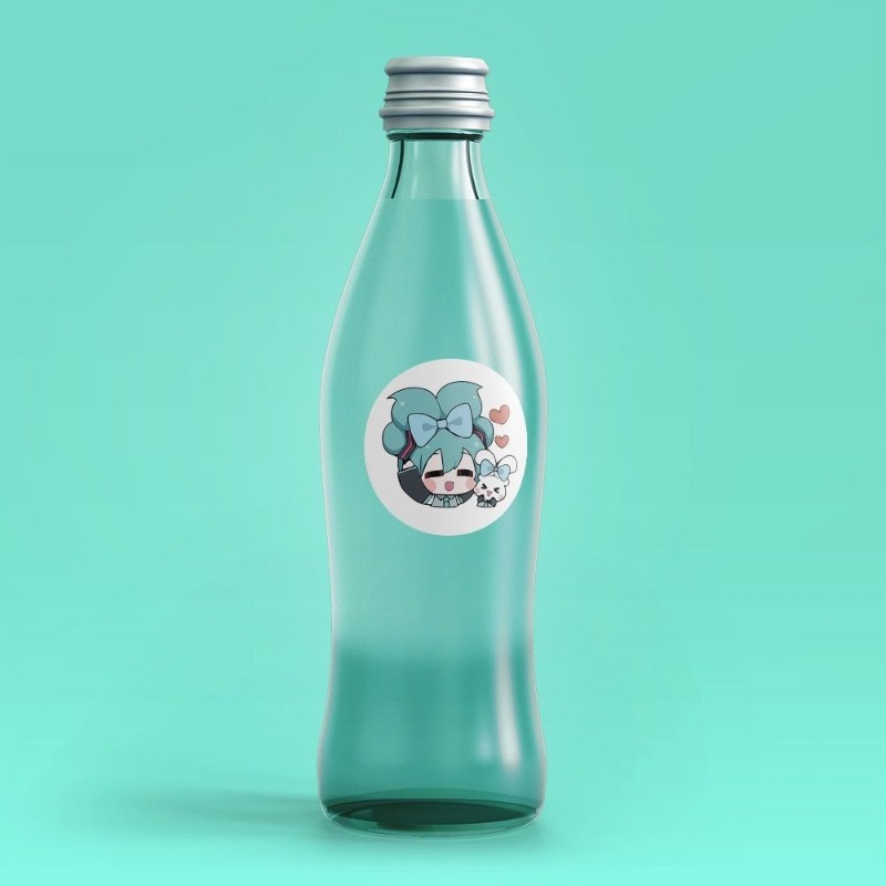 Stiker Hatsune Miku Estetik Lu - Sticker Luggage Decorative ulasan dan harga