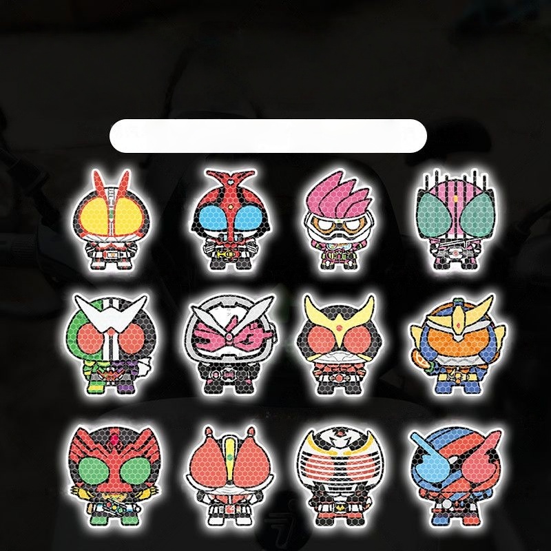 Stiker mobil Kamen Rider yang  - Sticker Luggage Decorative ulasan dan harga