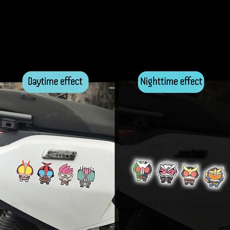 Stiker mobil Kamen Rider yang  - Sticker Luggage Decorative ulasan dan harga