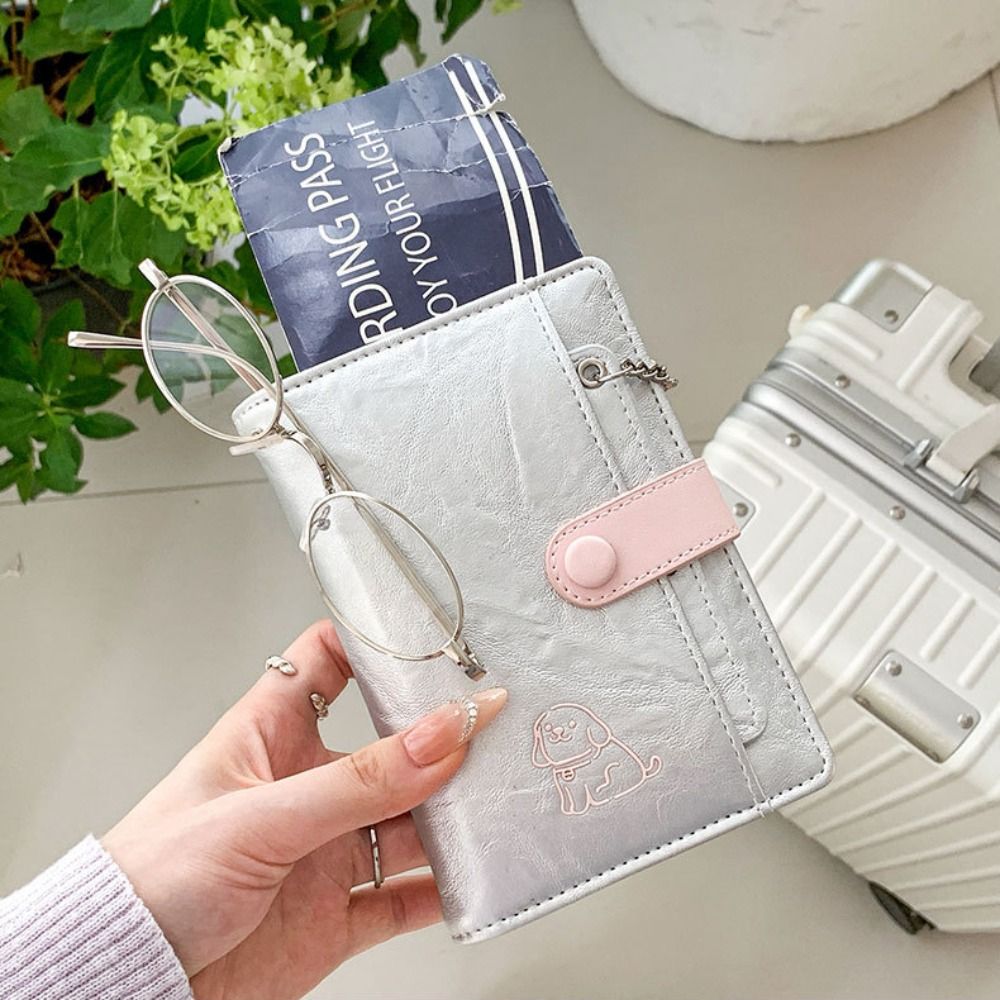 Tempat Kartu Tas Paspor PU Sam - Travel Accessories Wallet ulasan dan harga