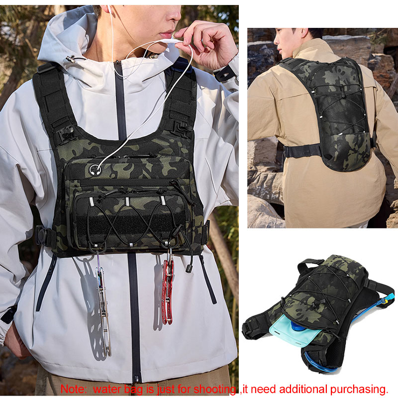 Tas Taktis Rompi Dada Depan un - Hydration Pack Backpack ulasan dan harga
