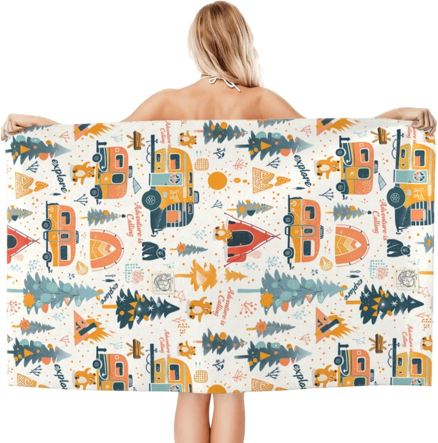 Handuk Pantai Petualangan Berk - Travel Towel Quick Dry ulasan dan harga