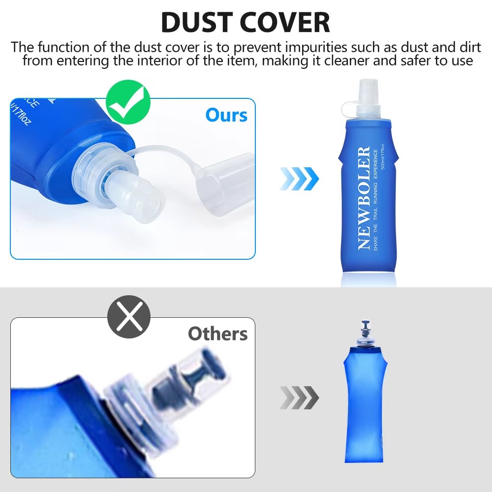 NEWBOLER 250Ml/500Ml Botol Air - Water Bottle Collapsible ulasan dan harga
