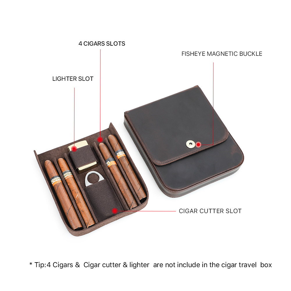CONTACT'S FAMILY Kotak Humidor - Travel Accessories Case ulasan dan harga