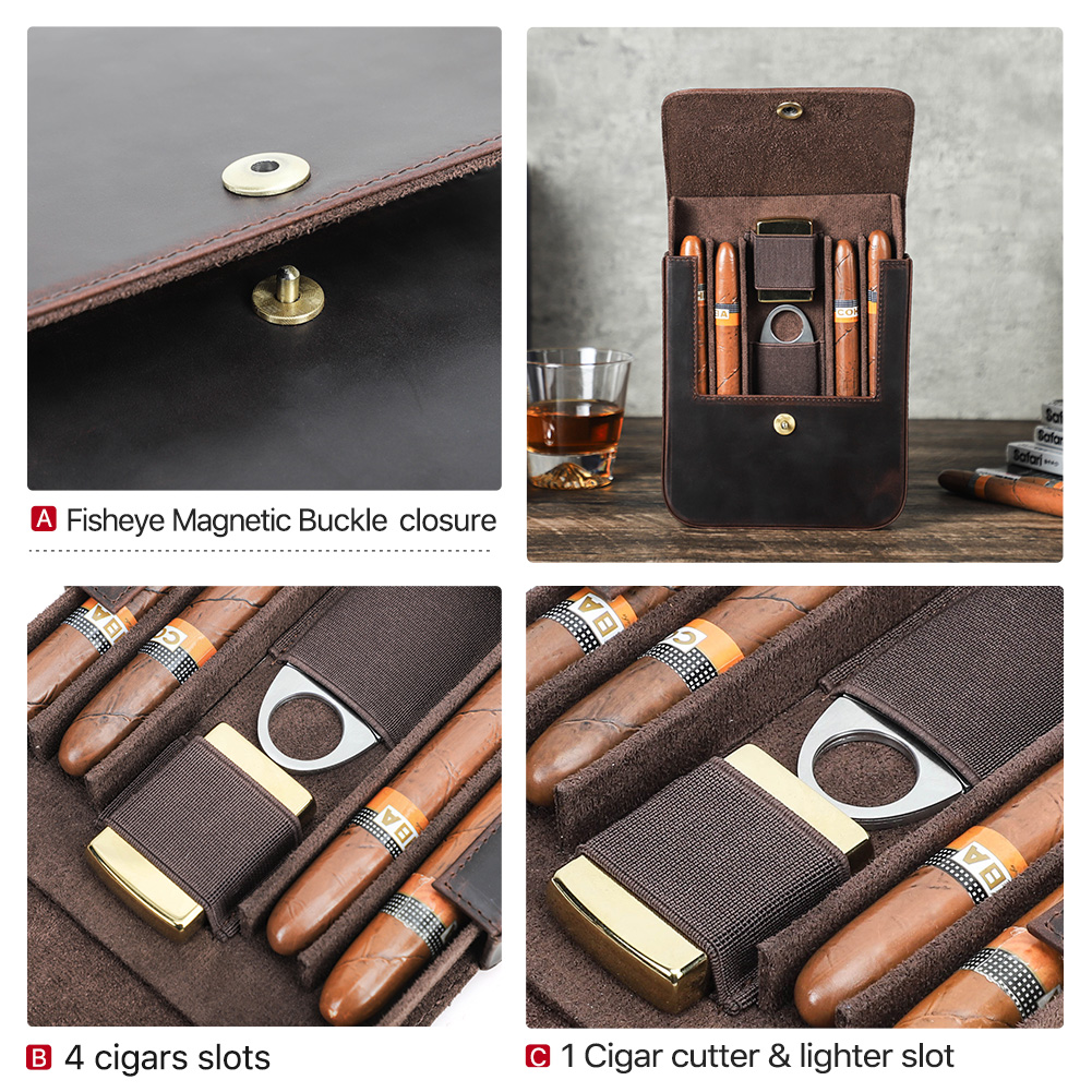 CONTACT'S FAMILY Kotak Humidor - Travel Accessories Case ulasan dan harga