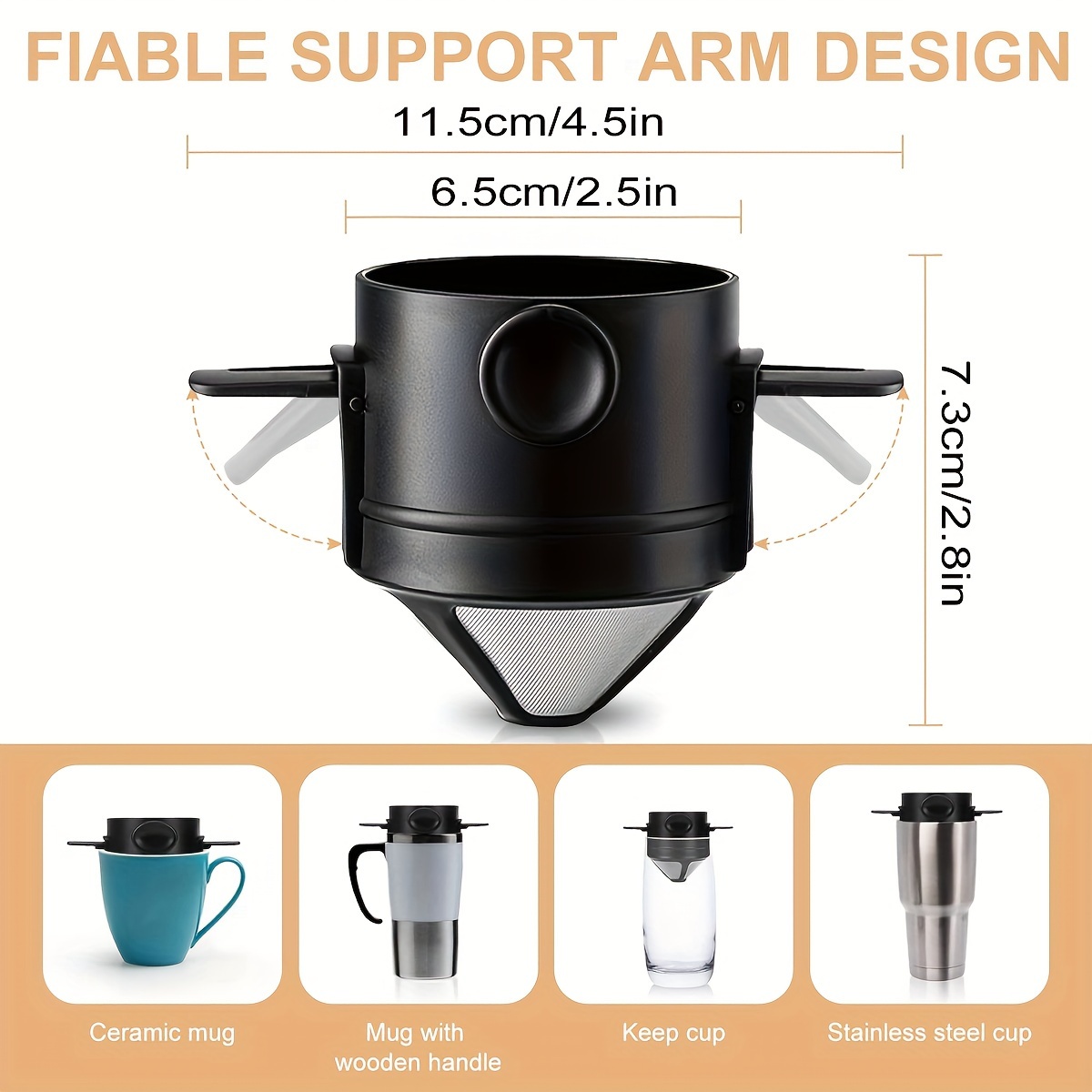 Cangkir Filter kopi portabel d - Water Bottle Collapsible ulasan dan harga